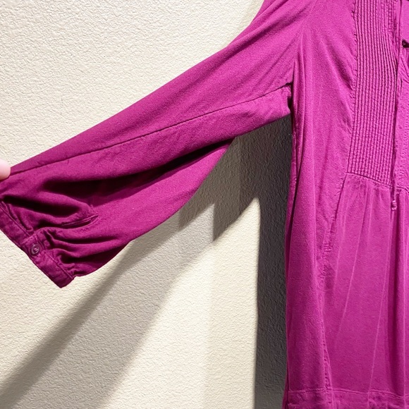 Old Navy XXL Maroon Long  Sleeve Top - Picture 3 of 6